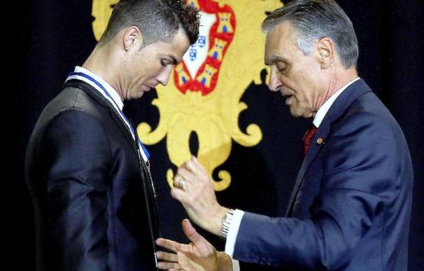 Cristiano Ronaldo, "orgulloso" de ser distinguido por el Estado portugués