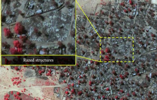 Amnistía Internacional publica imágenes por satélite para respaldar la "sorprendente escala" del ataque de Boko Haram en Baga