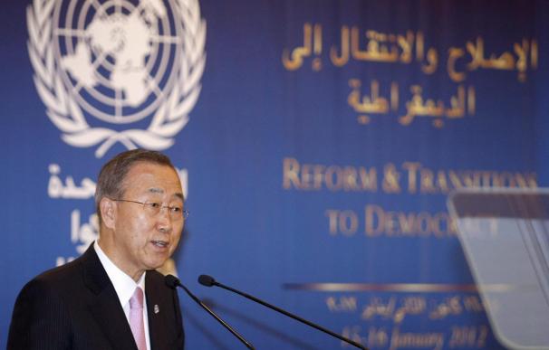 Ban Ki Moon insta al presidente sirio a que deje de "matar a su pueblo"