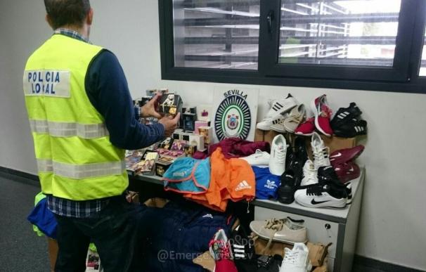 Incautados 13.000 objetos falsificados valorados en 80.000 euros en una operación de Policía Local