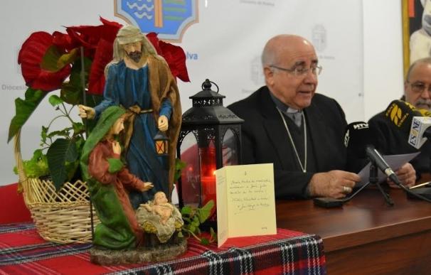 El obispo pide en su mensaje de Navidad por jóvenes desempleados y por víctimas de la violencia y de las guerras