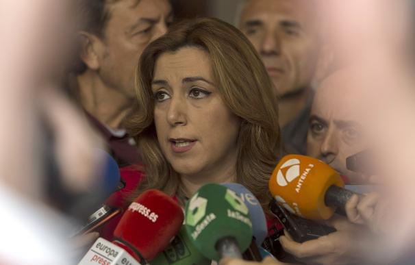 Susana Díaz exige a Montoro que deje de "chantajear" a las CCAA para buscar apoyo a los PGE