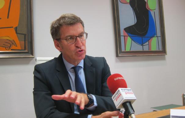 Feijóo advierte que la Xunta también tendrá su propuesta para "ganar tiempo" en el AVE y la "contrastará" con Fomento