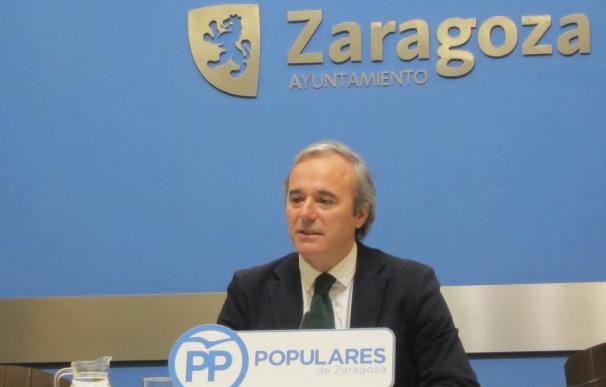 Azcón (PP) sostiene que Santisteve "se ha ganado el calificativo de peor alcalde de la democracia"