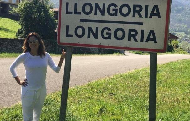 Eva Longoria visita Bilbao y San Sebastián tras recorrer Asturias y La Rioja