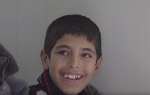La sonrisa de Mohammed, el niño iraquí que escapó de un francotirador de Estado Islámico