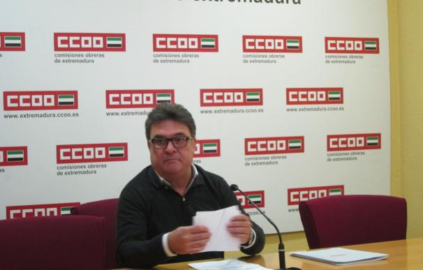 Julián Carretero dejará la Secretaría General de CCOO en Extremadura en mayo de 2017, tras 12 años de mandato