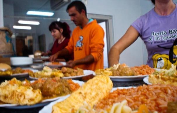 El comedor social de Palma-Palmilla Er Banco Güeno pide comida para servir menús en Nochevieja