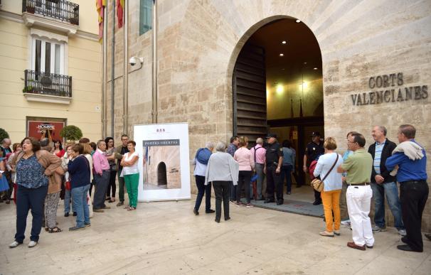Las Corts Valencianes cierran el año con 21.824 visitantes