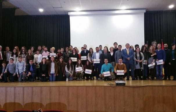 Un total de 63 estudiantes extremeños recibe los Premios Extraordinarios de Educación Primaria, ESO, Bachillerato y FP