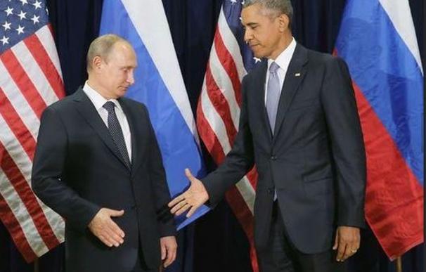 Vladimir Putin y barack Obama