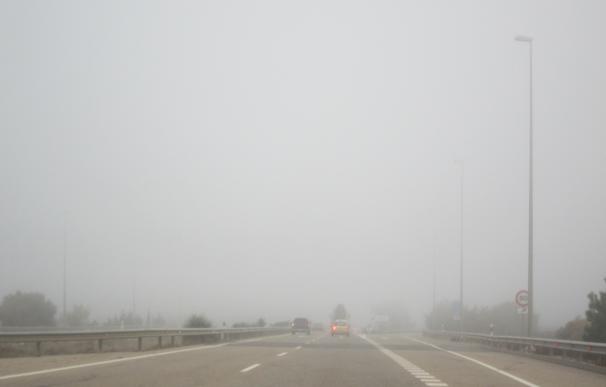 Aviso amarillo por nieblas en la ribera del Ebro y el centro y sur de Huesca