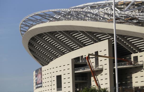 El nuevo estadio del Atlético de Madrid cambia la imagen de Canillejas.