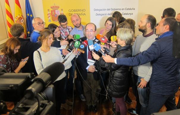 Iceta ve "cambio de actitud" del Gobierno con Cataluña pero le pide hechos concretos
