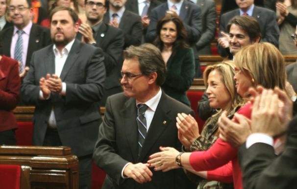 CiU y ERC aprobarán en el Parlament su voluntad de que Cataluña sea un Estado