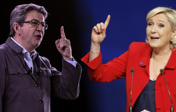 Susto o muerte: Le Pen-Mélenchon el escenario que nadie quiere en la segunda vuelta
