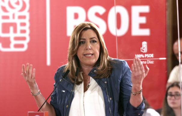 Susana Díaz dice que su proyecto de PSOE "se escribe en plural" y asegura: "El país nos necesita"