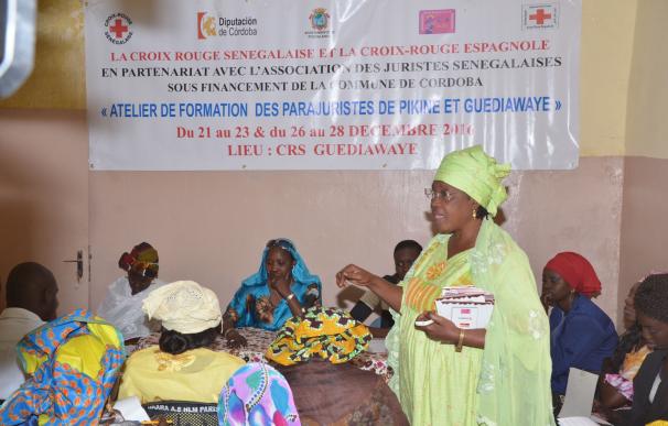 Cruz Roja, Diputación y Ayuntamiento de Pozoblanco colaboran en defender los derechos de mujeres en Senegal