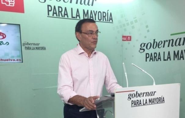 Caraballo (PSOE) pide a Mayoral (Podemos) que rectifique su "desprecio a Huelva"