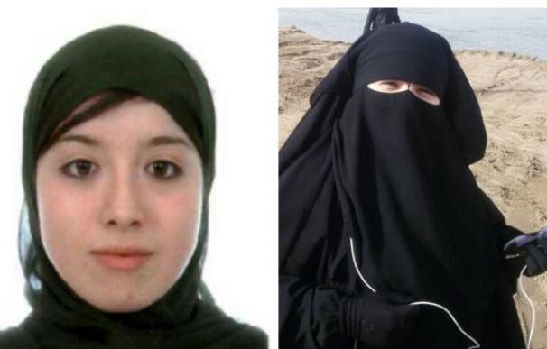 Asia Ahmed Mohamed y Fatima Akil Laghmich según las fotos facilitadas por el Ministerio del Interior