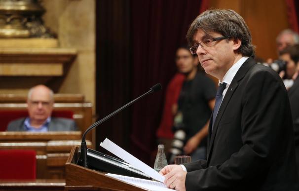 Puigdemont propone rebautizar el Pacto del Derecho a Decidir como Pacto por el Referéndum