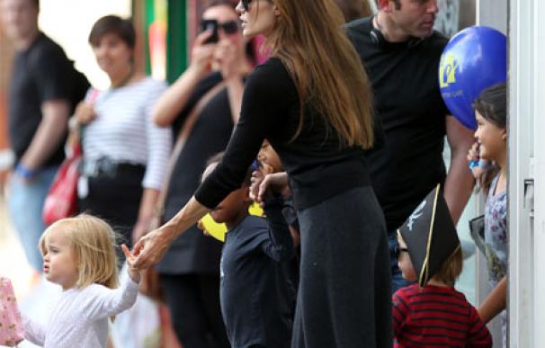 Angelina Jolie celebra los siete años de Zahara