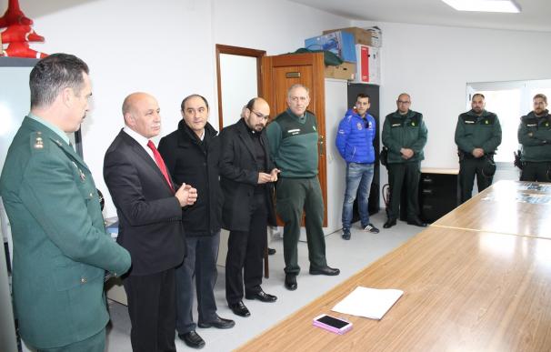 El subdelegado del Gobierno en Zamora destaca "el fantástico trabajo" de la Guardia Civil durante las Edades del Hombre