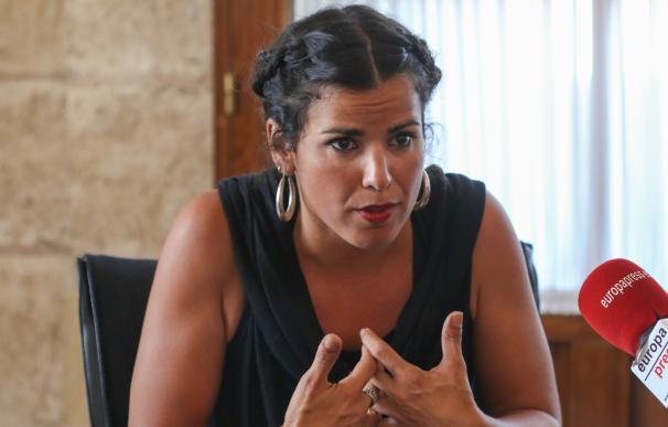 Teresa Rodríguez asegura que "luchará hasta el final" para que Podemos Andalucía pueda elaborar sus listas electorales