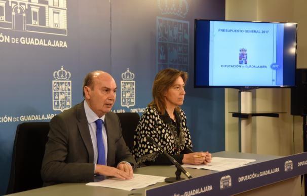 El presupuesto de la Diputación de Guadalajara ascenderá a los 57,7 millones de euros