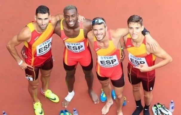 España accede a la final del relevo 4x400 metros con su segunda mejor marca de la historia