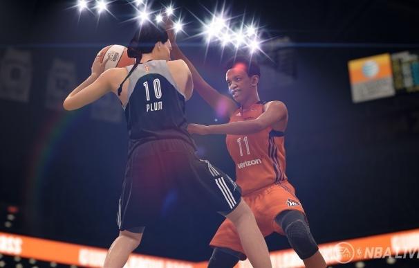 NBA Live 18 introduce a las jugadoras de la liga femenina estadounidense de baloncesto