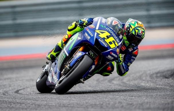 Rossi: "La sensación es bastante buena a pesar de mi mala posición"