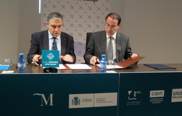 La CEM y Diputación firman un convenio para iniciar el plan de empleo Primera Oportunidad para universitarios