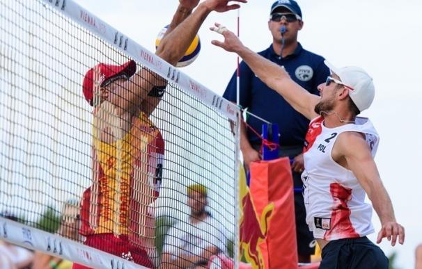 Herrera y Gavira se despiden en cuartos del Mundial de Voley Playa en el 'tie-break'