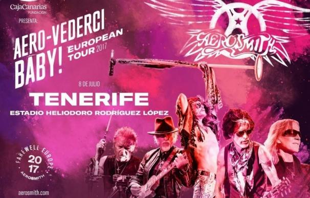 Aerosmith amplían su gira española con un concierto en Tenerife además de los de Madrid y Barcelona