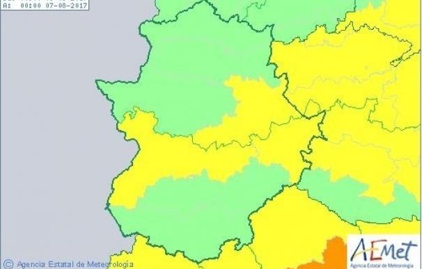 Varios puntos de Extremadura permanecerán este domingo en riesgo por altas temperaturas
