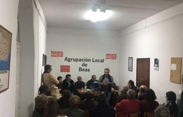 El PSOE de Beas renueva a su ejecutiva local con el apoyo del 93% de los militantes