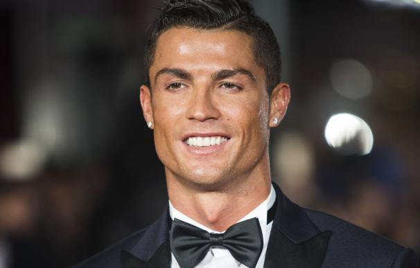 Cristiano Ronaldo en la presentación de su película.