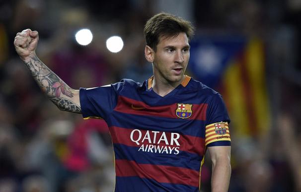 Leo Messi podría jugar el Clásico. / AFP