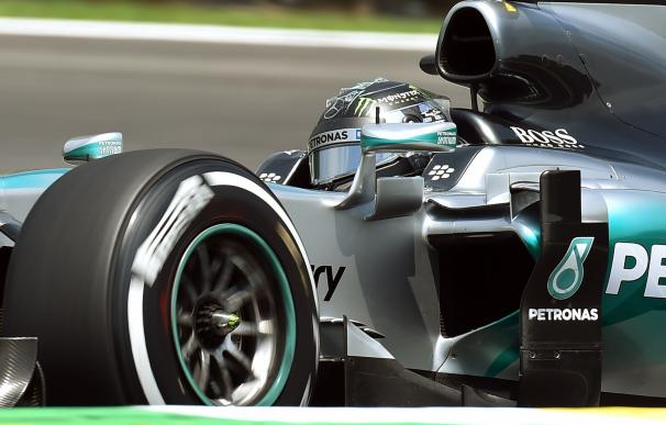 Nico Rosberg logra la 'pole' en el GP de Brasil / AFP