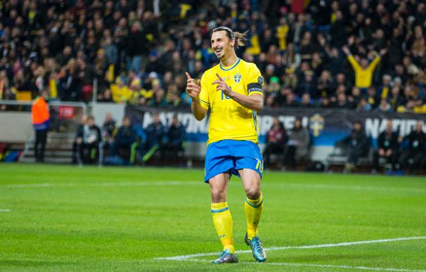 Ibrahimovic anotó el segundo gol de Suecia. / Getty Images