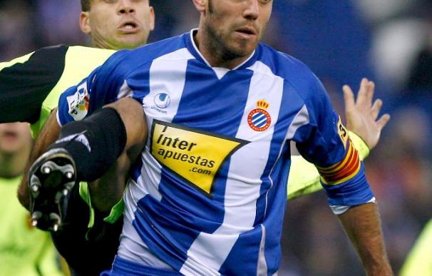 El jugador del Espanyol Moisés Hurtado reaparecerá antes del plazo previsto