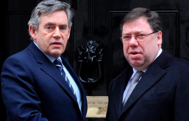 Brown y Cowen prosiguen hoy la mediación en la crisis política de Irlanda del Norte