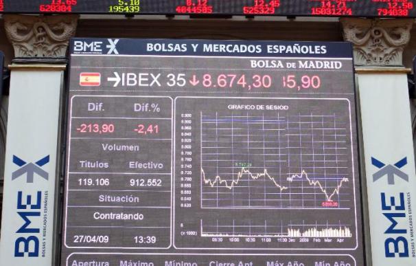 La Bolsa española estrena el año con un avance del 0,37% en el Ibex-35
