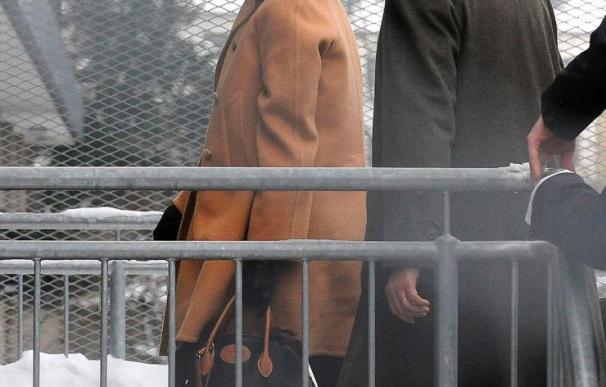 La princesa Carolina acudió a Alemania en defensa de su marido en un juicio por agresión