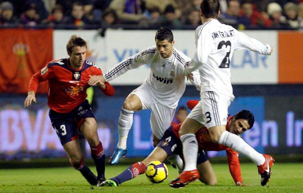 0-0. El Madrid, sin liderato tras quedarse en blanco en Pamplona