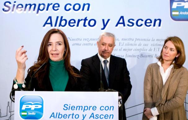 Arenas anuncia el apoyo del PP a la Ley de Víctimas "diga lo que diga"
