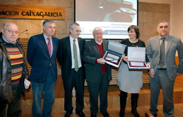 Emilio Lavandeira Prieto recibe el premio "Una vida en imágenes"