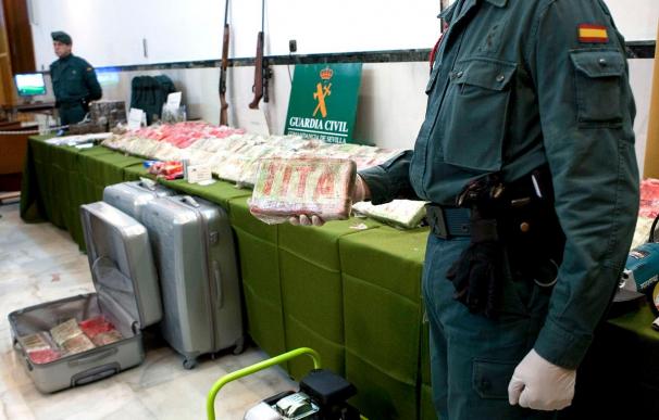 Desarticulada una red de traficantes con más de 200 kilos de cocaína en Sevilla