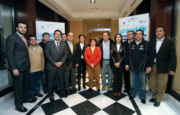 Los clubes deportivos de Valladolid ofrecen su ayuda a Unicef con actos solidarios